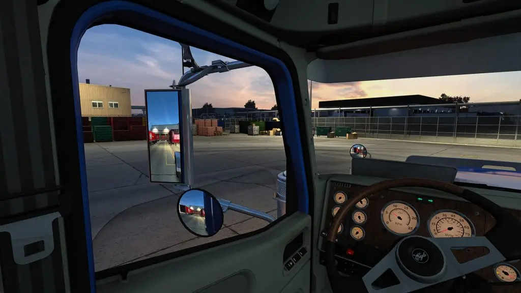 American Truck Simulator oyunundan ekran görüntüsü