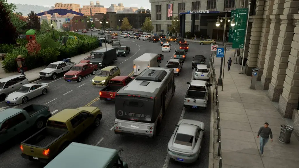 Bus Bound oyunundan ekran görüntüsü