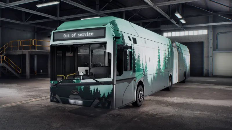 Bus Simulator 27 DLSS ve FSR güncellemesinin kapak görseli