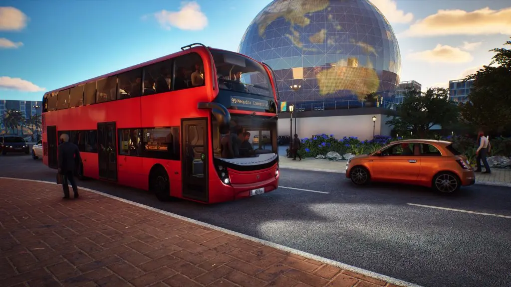 Bus Simulator 27 oyunundan ekran görüntüsü