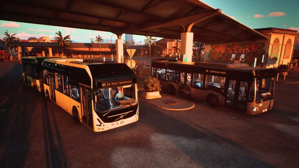 Bus Simulator 27 oyunundan ekran görüntüsü