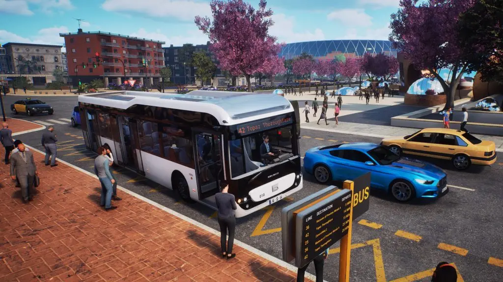 Bus Simulator 27 oyunundan ekran görüntüsü