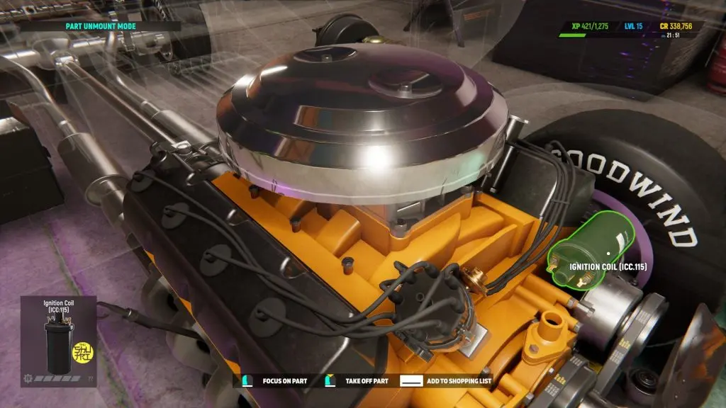 Car Mechanic Simulator 2026 oyunundan ekran görüntüsü