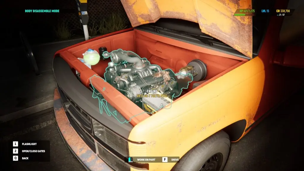 Car Mechanic Simulator 2026 oyunundan ekran görüntüsü
