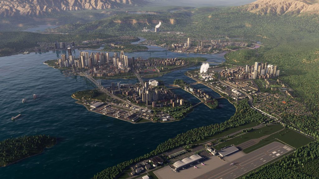 Cities: Skylines II oyunundan ekran görüntüsü