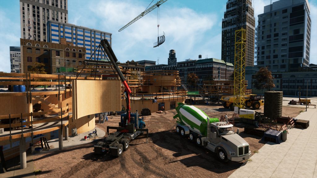 Construction Simulator: Evolution oyunundan ekran görüntüsü