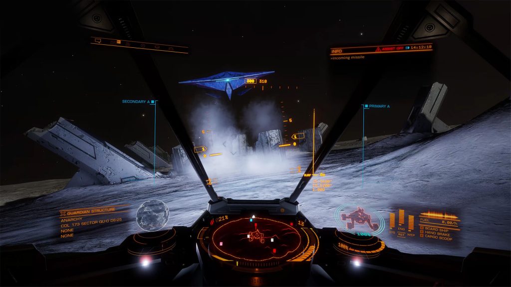 Elite Dangerous oyunundan ekran görüntüsü