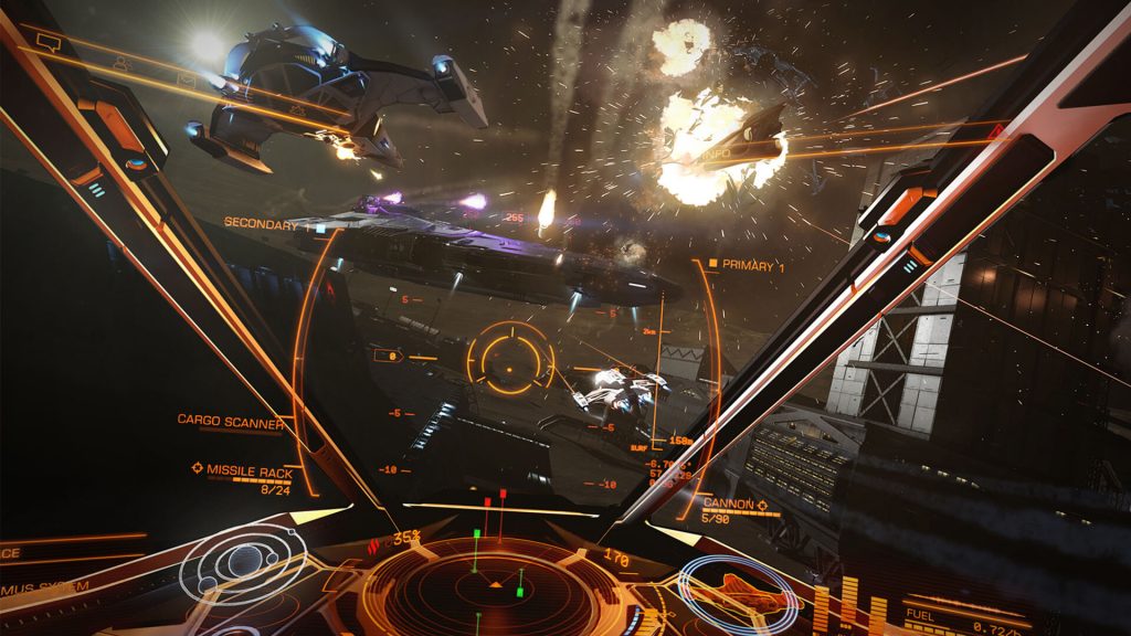 Elite Dangerous oyunundan ekran görüntüsü