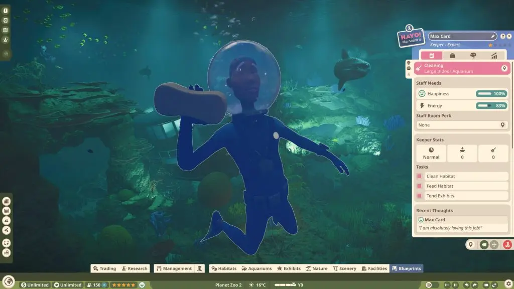 Planet Zoo 2 oyunundan ekran görüntüsü
