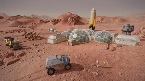 Planetbase 2 nedir sorusunun kapak görseli: oyunun resmî Steam kapağı
