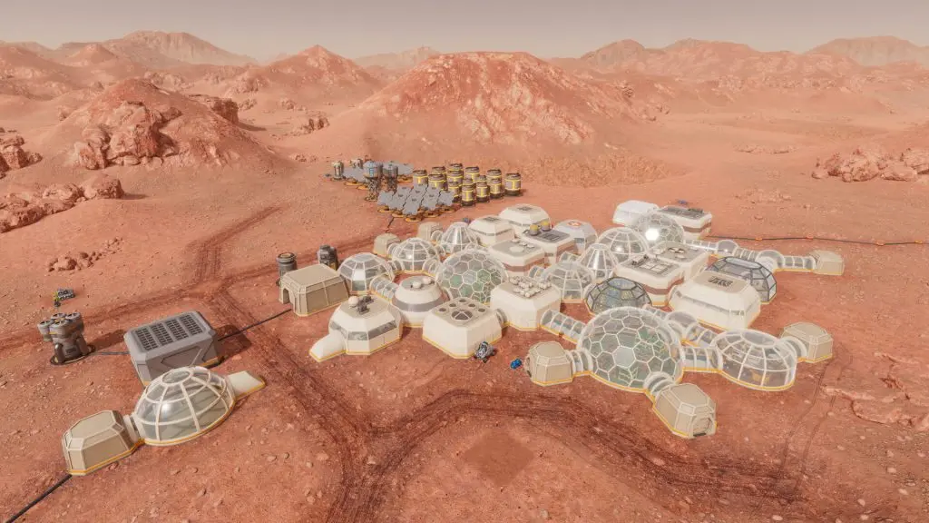 Planetbase 2 oyunundan ekran görüntüsü