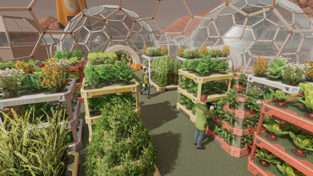 Planetbase 2 oyunundan ekran görüntüsü
