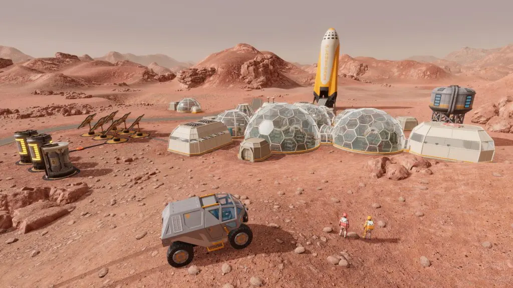 Planetbase 2 oyunundan ekran görüntüsü
