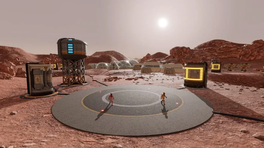Planetbase 2 oyunundan ekran görüntüsü
