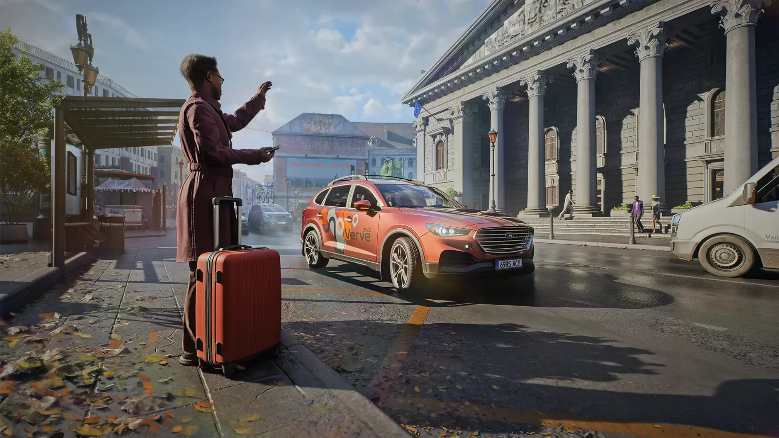 Rideshare Stimulator nedir sorusunun kapak görseli: oyunun resmî Steam kapağı
