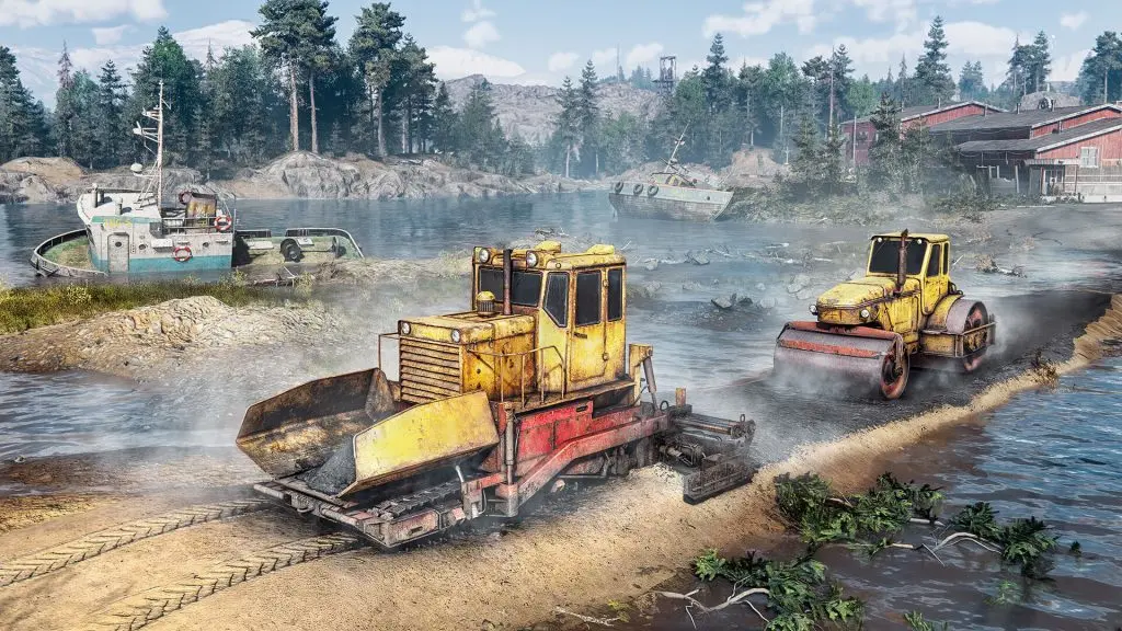 RoadCraft oyunundan ekran görüntüsü