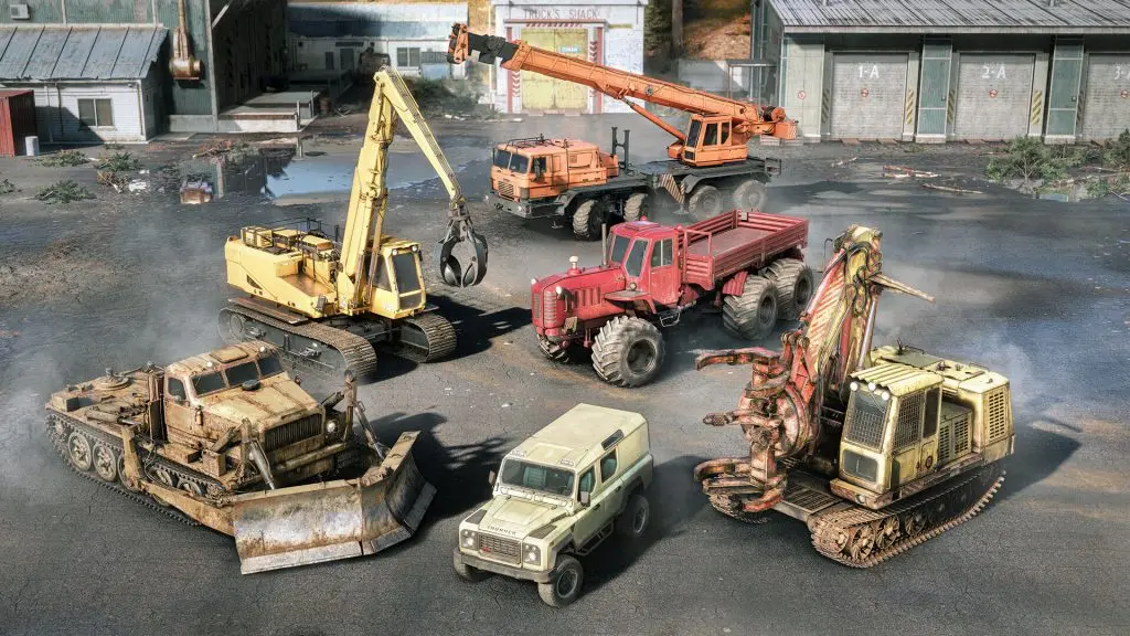 RoadCraft oyunundan ekran görüntüsü