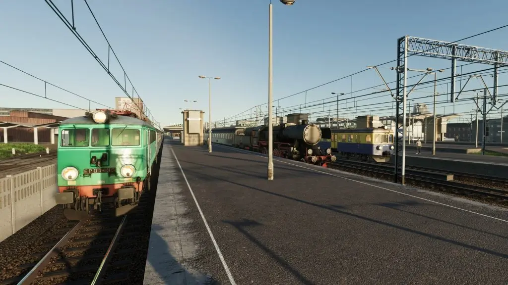 SimRail oyunundan ekran görüntüsü